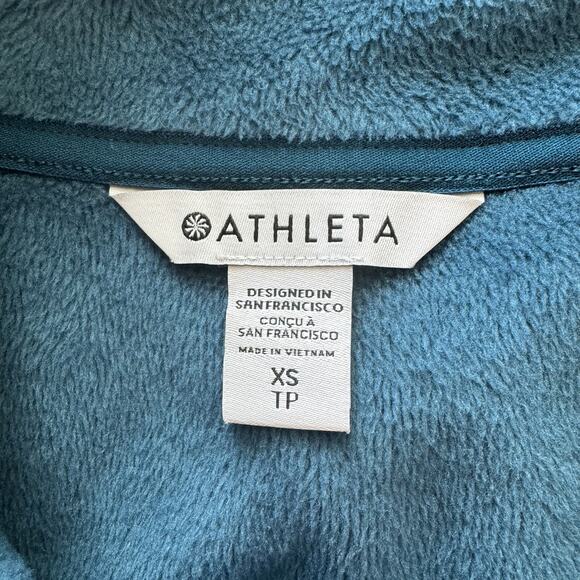 Athleta Women’s Cozy Karma Asym Pullover Comfy Sweatshirt Size XS - Picture 5 of 7